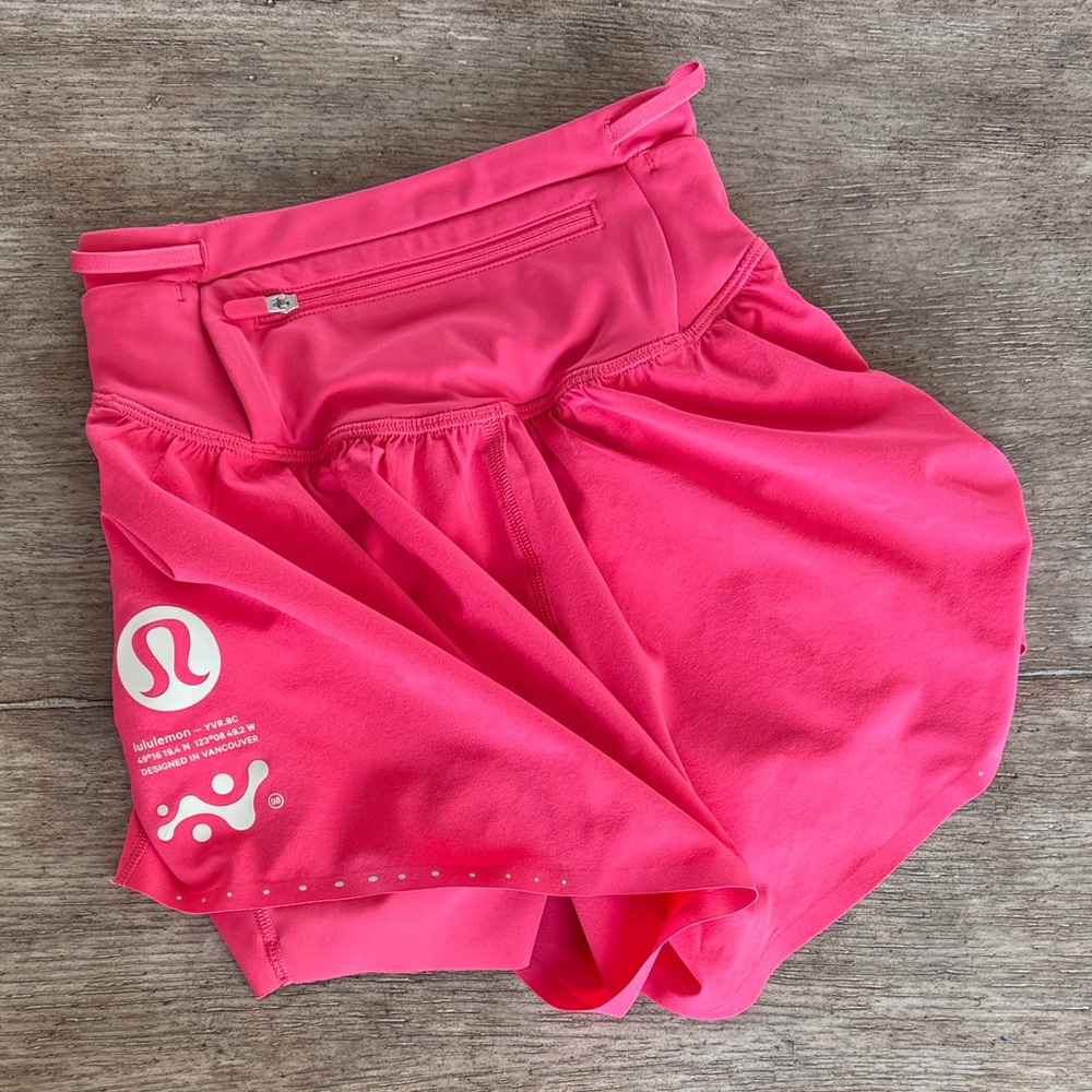 lululemon athletica Hot Pink Athletic Shorts